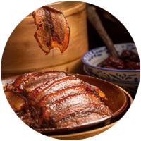 Steamed Pork Slices with Red Bean Paste